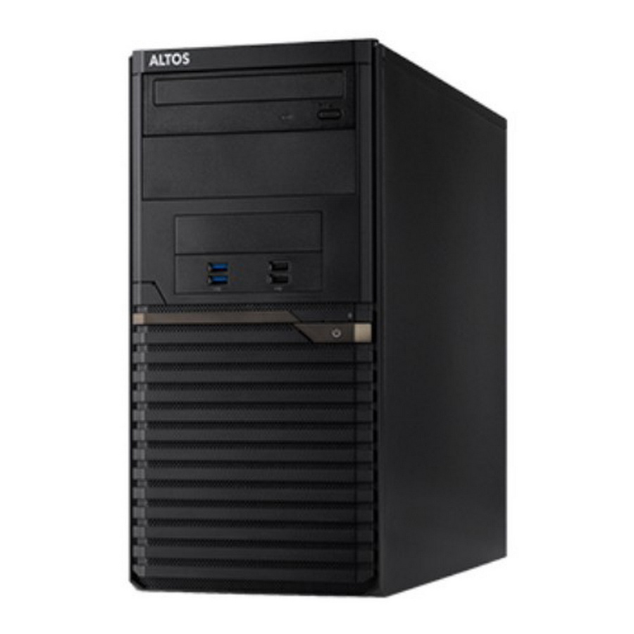 Server ACER Altos T1/0003 Intel Xeon/32GB/4TB HDD/512GB SSD/DVDRW/No OS/21.5 inch - depan